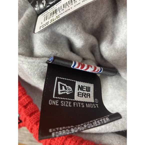 New England Patriots New Era knit pom hat beanie Blue OnField 100% AUTHENTIC - Picture 13 of 13